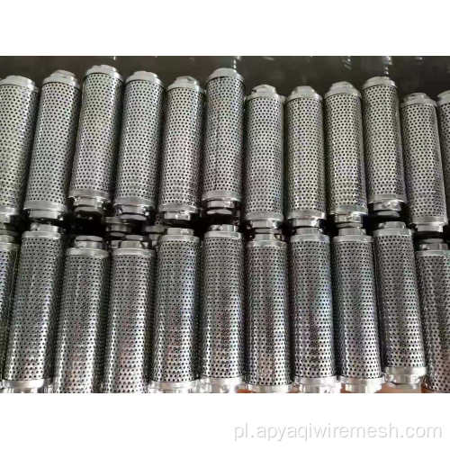 Element filtra hydraulicznego oleju hydraulicznego ze stali nierdzewnej